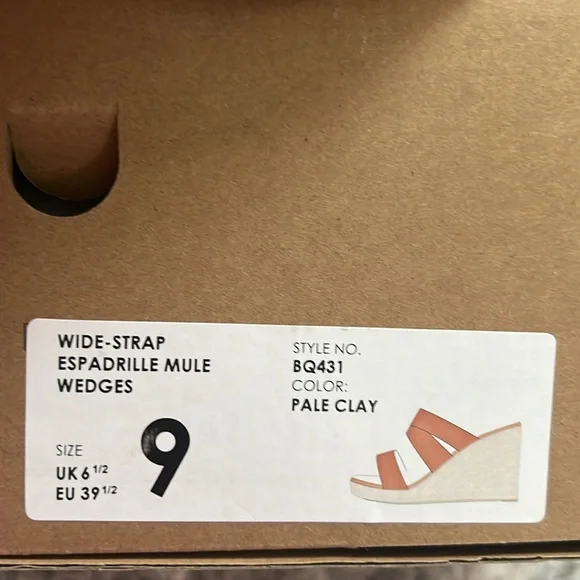 J. Crew Wide-strap espadrille mule wedges - Picture 5 of 6